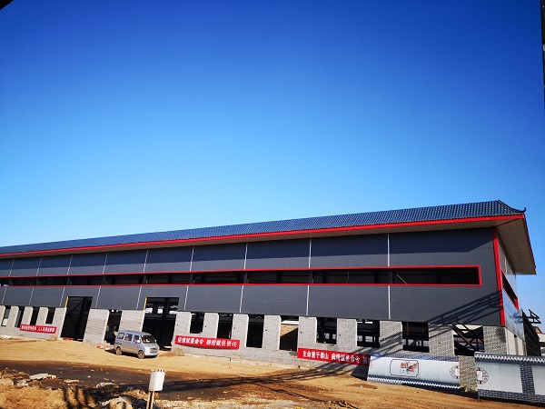 鋼結構廠房施工案例